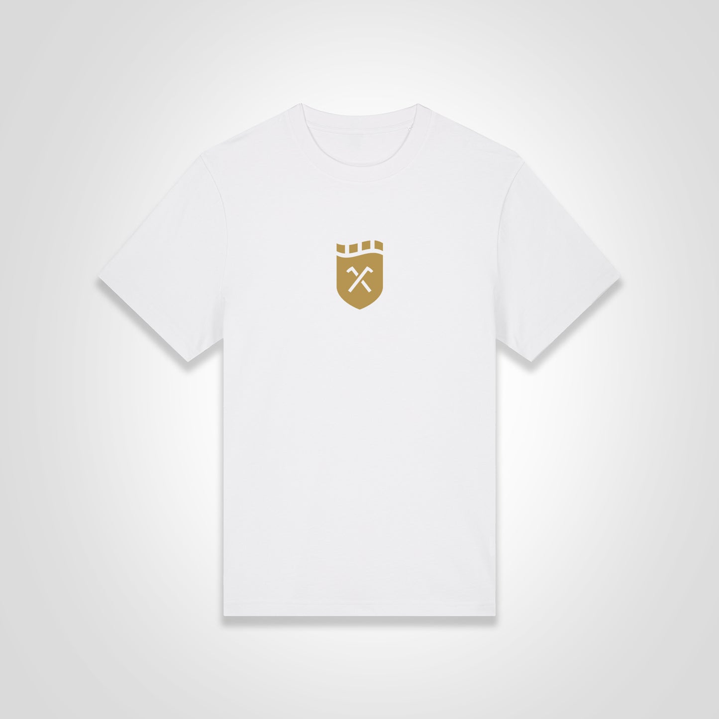 T-Shirt mit Aufdruck Bad Homburg Logo (gold)