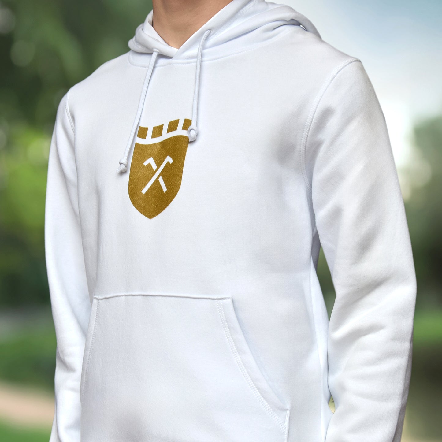 Hoodie mit Bad Homburg Logo (gold)