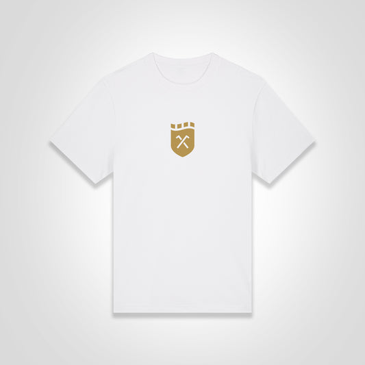 T-Shirt mit Aufdruck Bad Homburg Logo (gold)