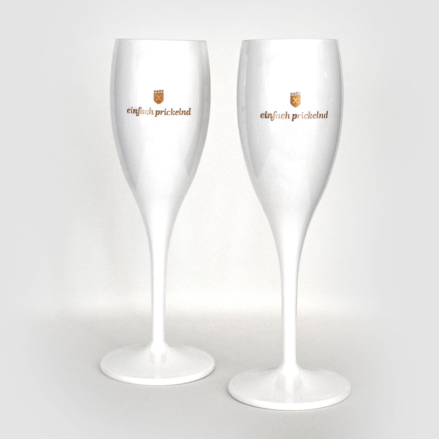 Sektglas "einfach prickelnd"