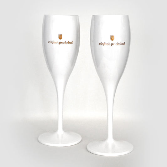 Sektglas "einfach prickelnd"